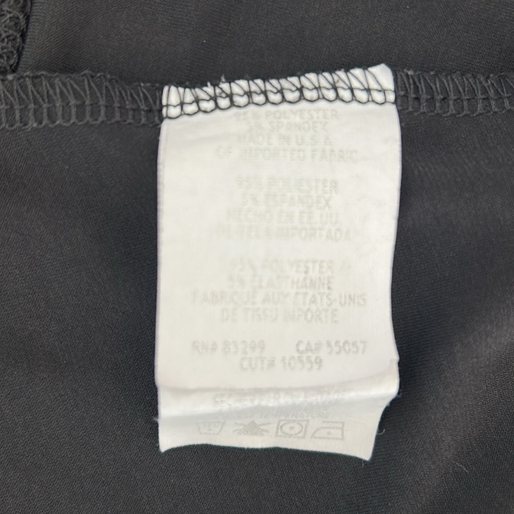 Nick And Nash Elegant Black Sleeveless Ruffle Trim Women’s Size Small Dress - Picture 7 of 7